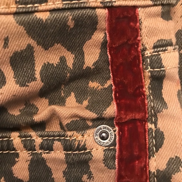 Zara Leopard Print Skinny Jeans - Picture 6 of 10